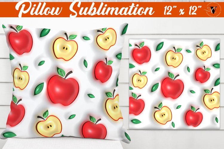 Pillow sublimation | 3D Pillow | Puff example image 1