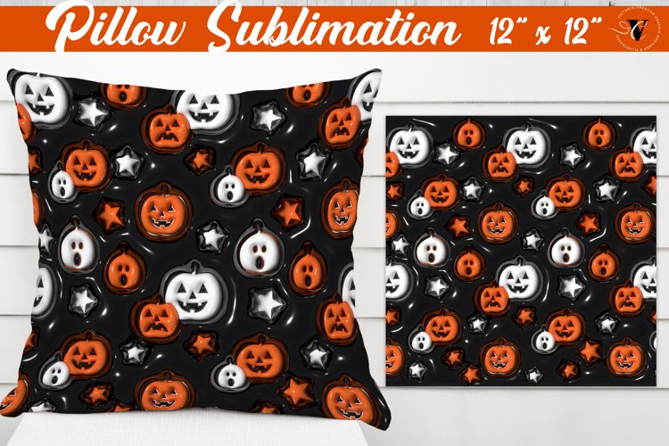 Pillow sublimation | 3D Pillow | Puff example image 1