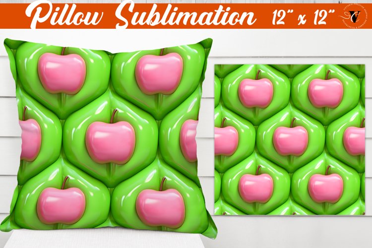 Pillow sublimation | 3D Pillow | Puff example image 1