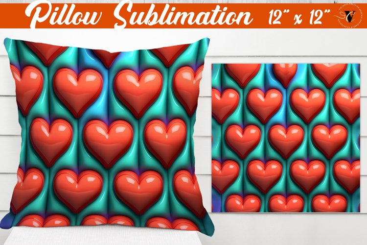Pillow sublimation | 3D Pillow | Puff