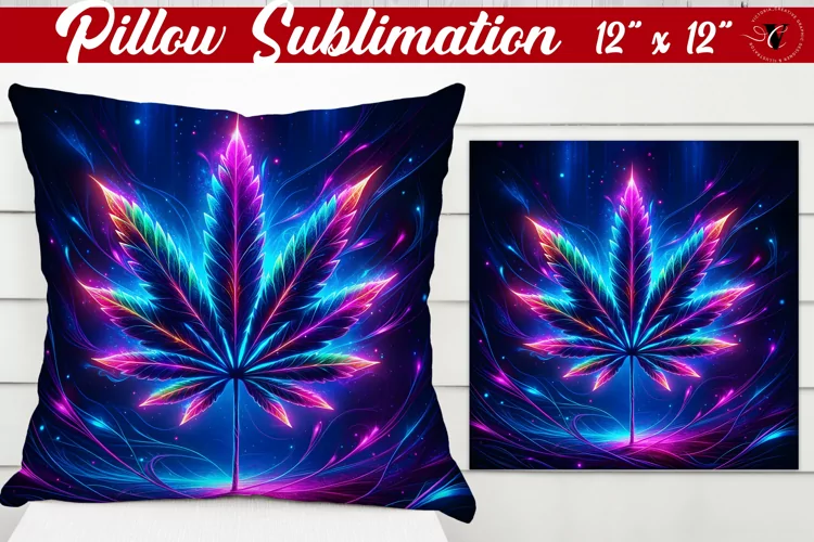 Pillow sublimation | Neon sublimation | Hemp