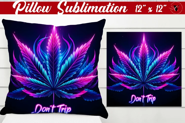 Pillow sublimation | Neon sublimation | Hemp