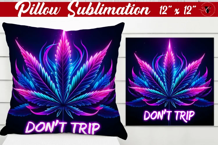 Pillow sublimation | Neon sublimation | Hemp