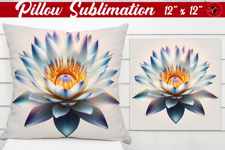 Pillow sublimation | Spring Flowers