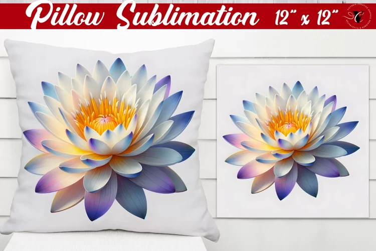 Pillow sublimation | Spring Flowers