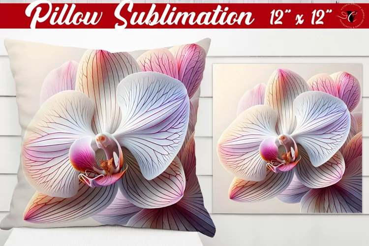 Pillow sublimation | Spring Flowers