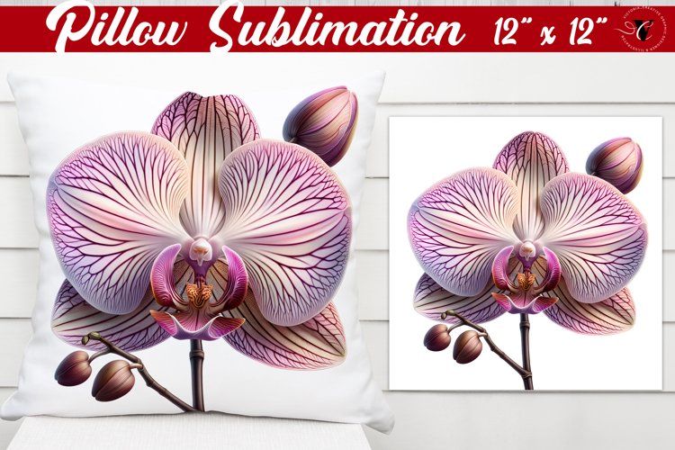Pillow sublimation | Spring Flowers example image 1