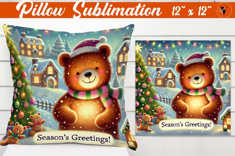 Pillow sublimation | Christmas | Merry Christmas