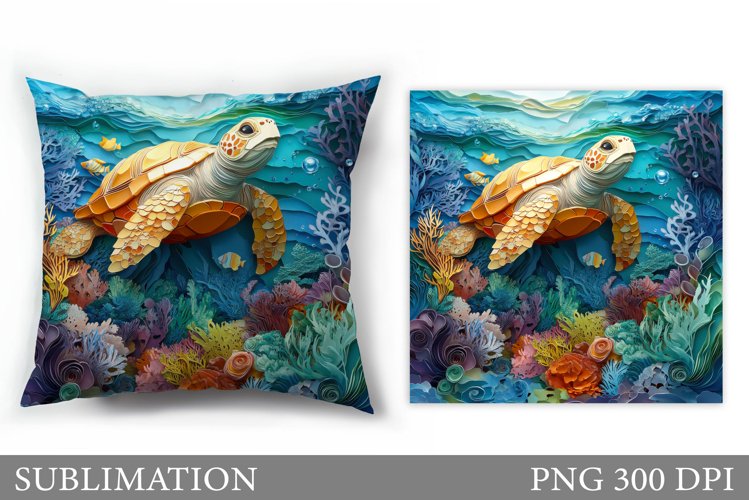 Cute Turtle Clipart Image 2