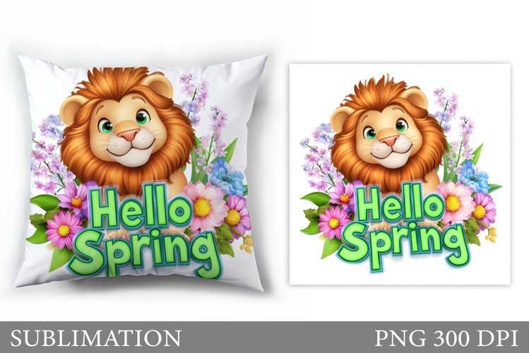 Cute Lion Clipart Image 16