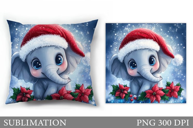 Cute Elephant Clipart Image 19