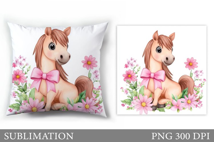 Cute Horse Clipart Image 19