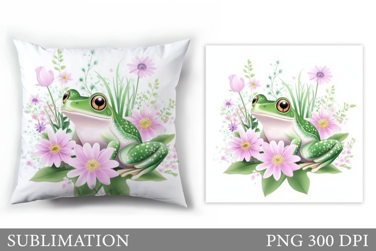 Cute Frog Clipart Image 7