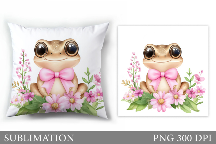 Cute Frog Clipart Image 24