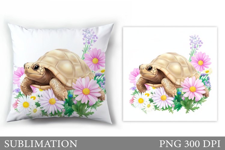 Cute Turtle Clipart Image 5