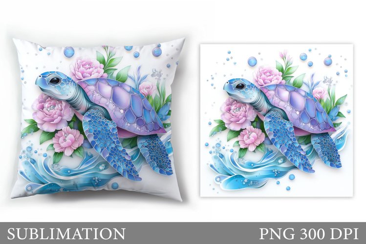Cute Turtle Clipart Image 23