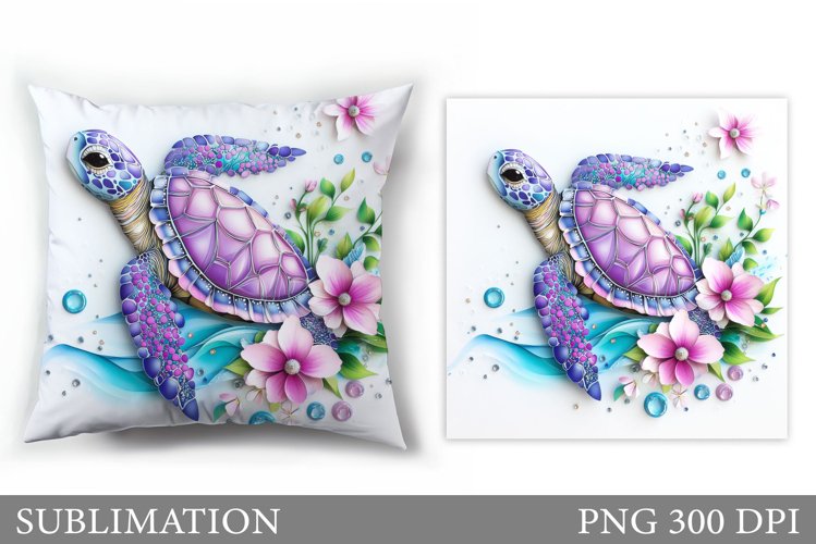 Cute Turtle Clipart Image 22