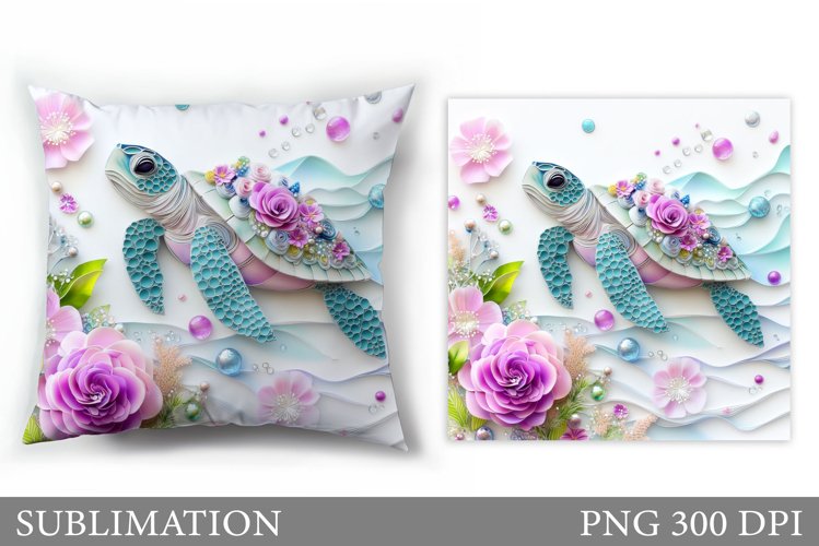Cute Turtle Clipart Image 21