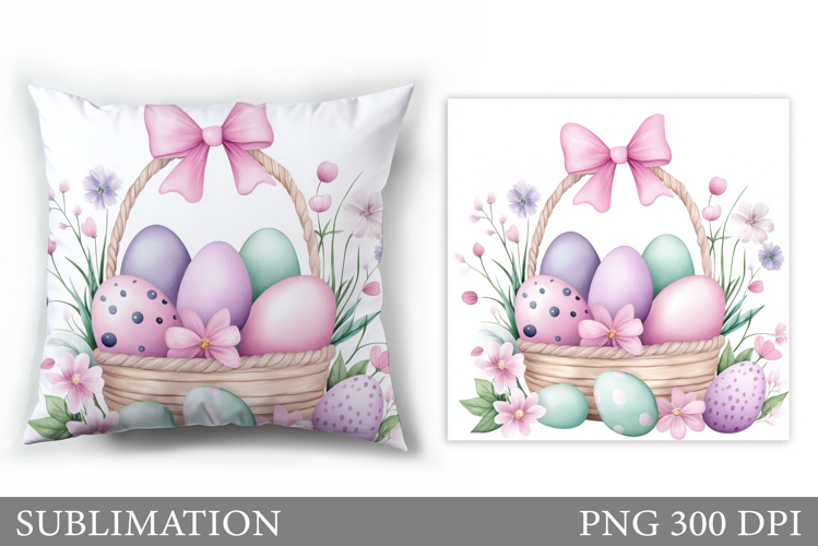 Easter Basket Clipart Image 6