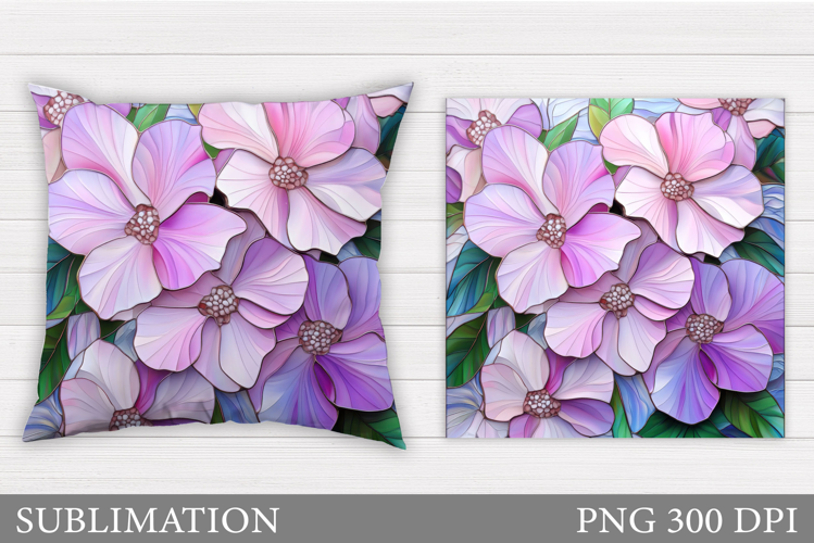 Flowers Sublimation. Flowers Pillow Sublimation