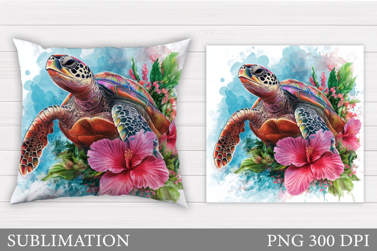Cute Turtle Clipart Image 7