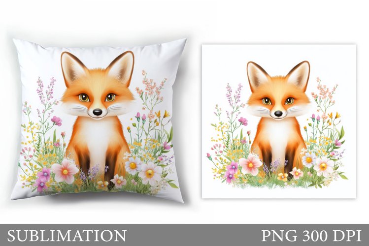Cute Fox Clipart Image 24