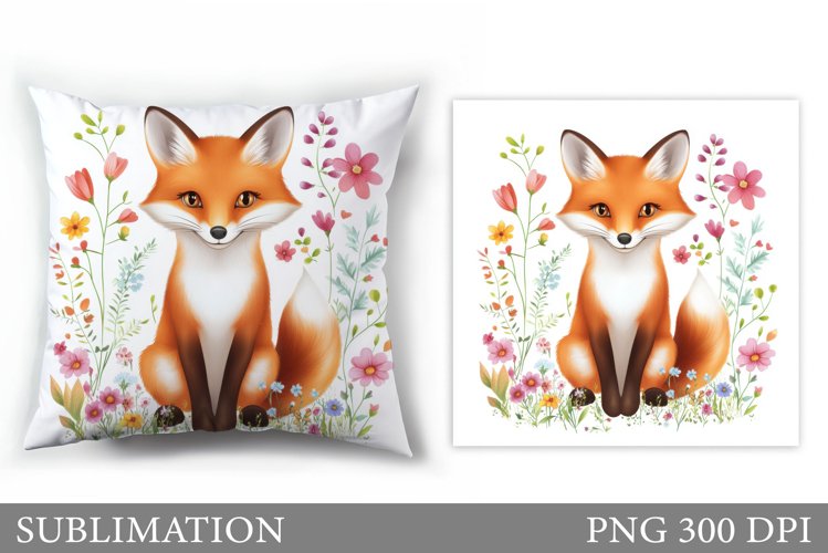 Cute Fox Clipart Image 22