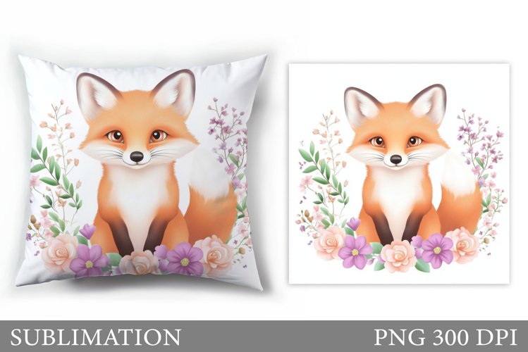 Cute Fox Clipart Image 21