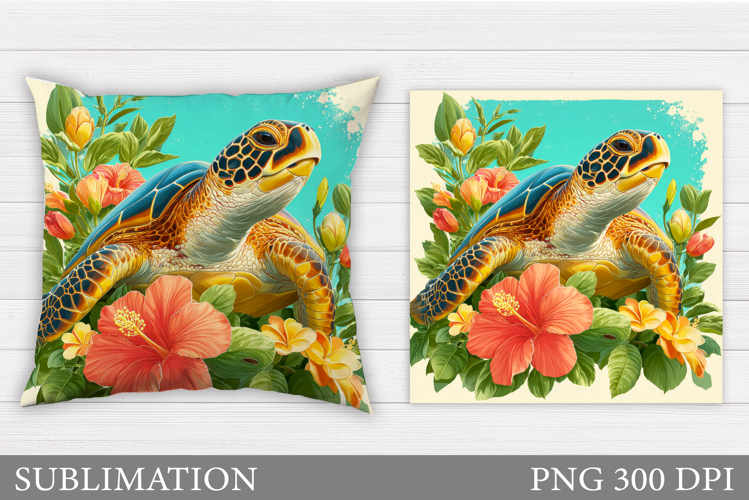 Cute Turtle Clipart Image 13