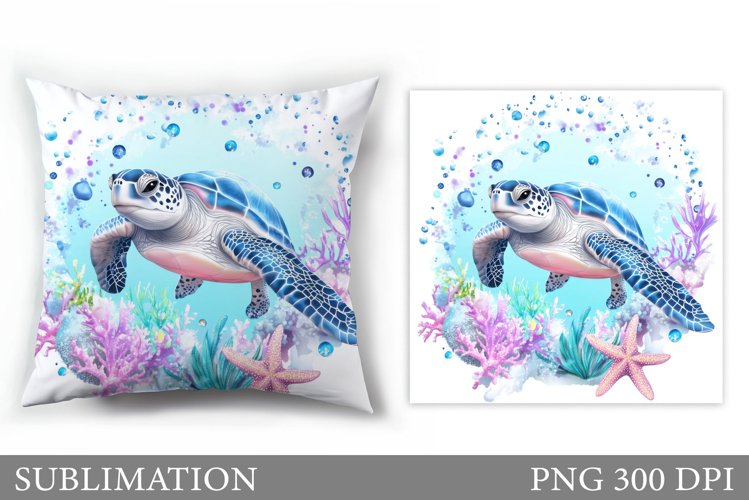 Cute Turtle Clipart Image 12