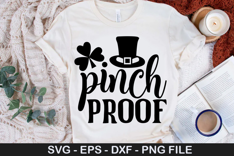 Pinch proof SVG - St. Patricks Day Design