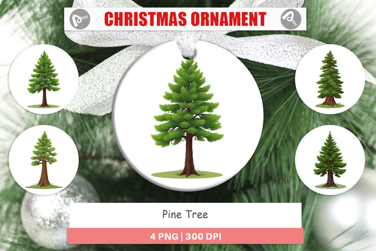 Ornament Tall Pine
