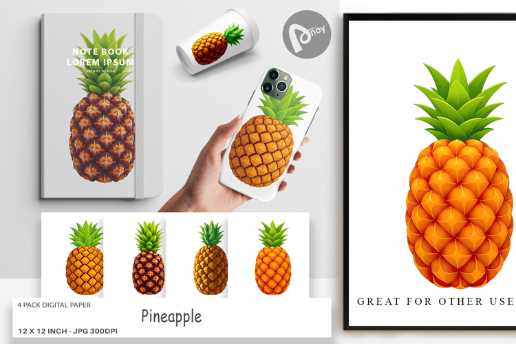 Pineapple Clipart Image 7