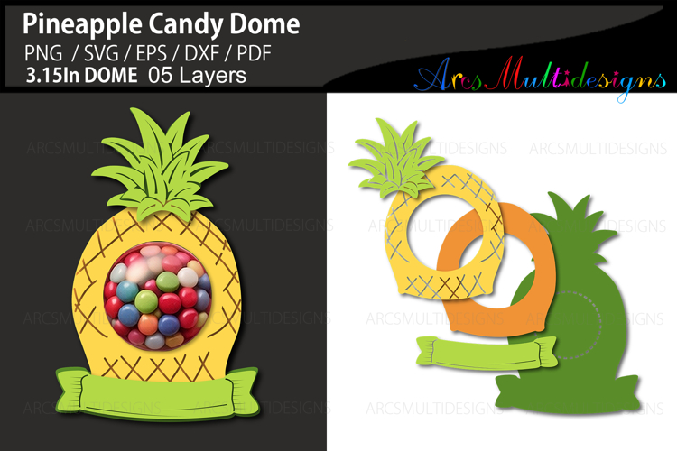 Pineapple Candy Dome