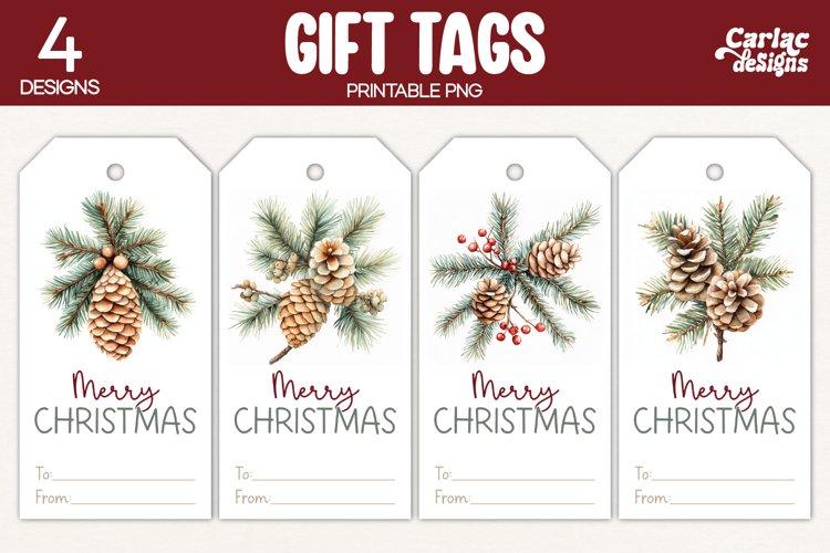 Christmas Tag Printable Image 3