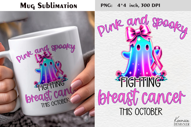 Breast Cancer Awareness|Positive Quotes Coffee Mug Wrap