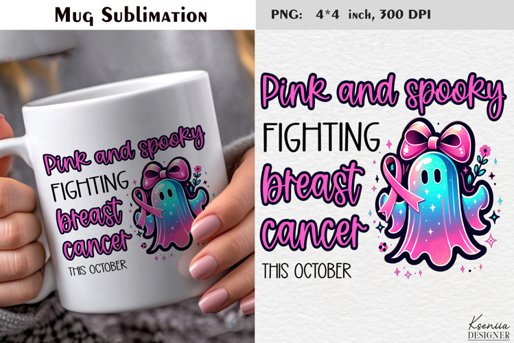 Breast Cancer Awareness|Positive Quotes Coffee Mug Wrap
