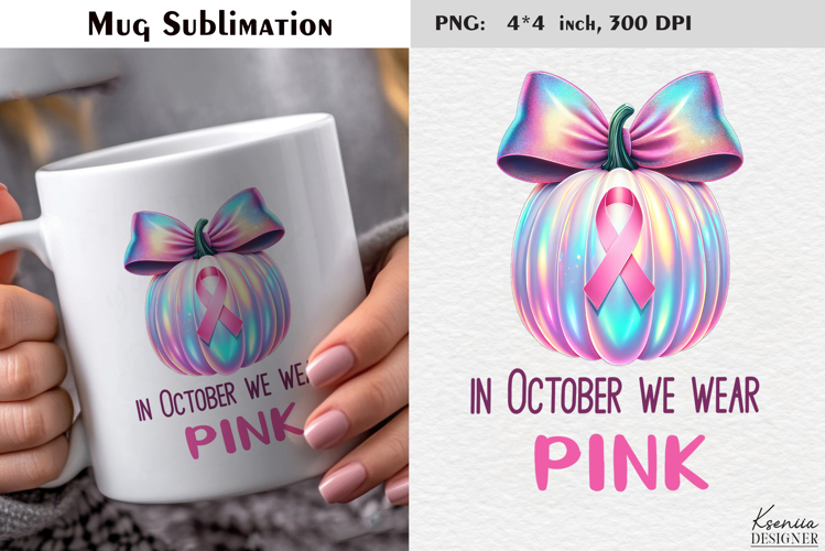 Breast Cancer Awareness|Positive Quotes Coffee Mug Wrap