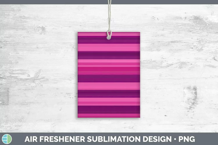 Pink Air Freshener | Sublimation Car Freshener Designs