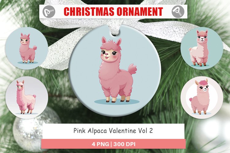 Alpaca Clipart Image 7
