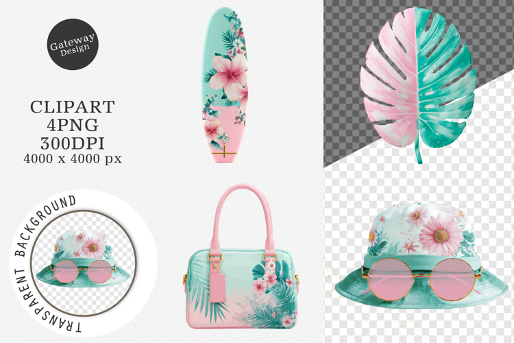 Beach Theme Clipart Image 10