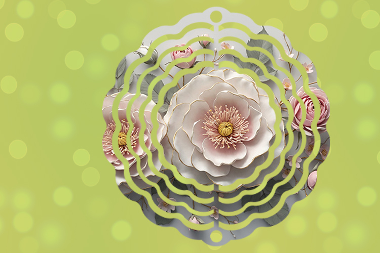 Pink and white flowers