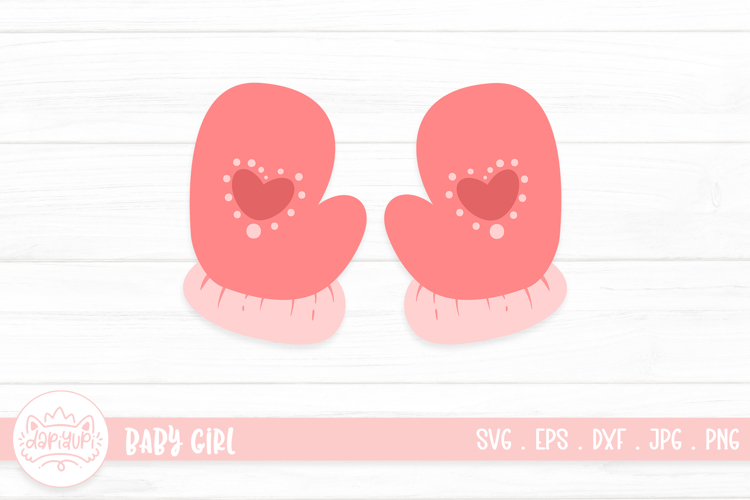 Baby Shower Girl Clipart Design