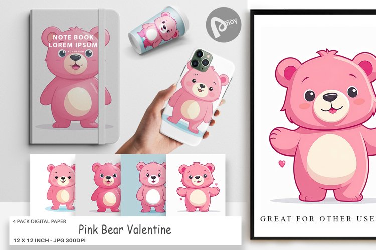 Valentine Scrapbook Paper