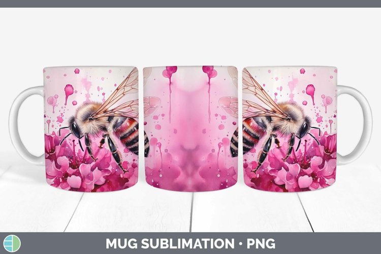 GorgeousPink Mug Wrap design.
