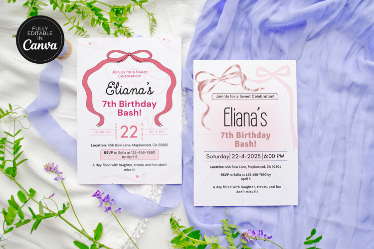 Birthday Invitation Templates Image 6