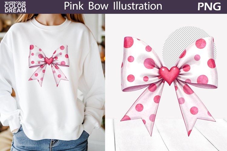 Pink Bow Clipart