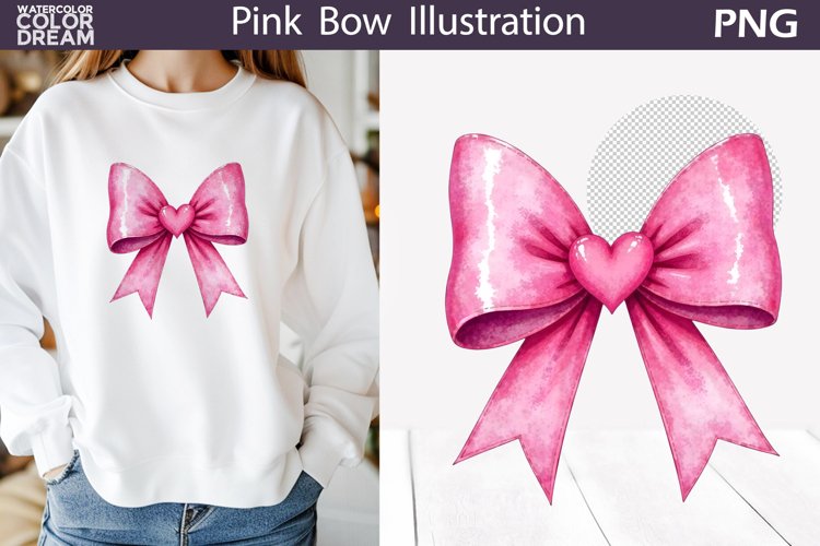 Pink Bow Clipart Image 11
