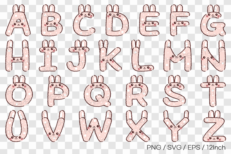 Animal Font Image 12