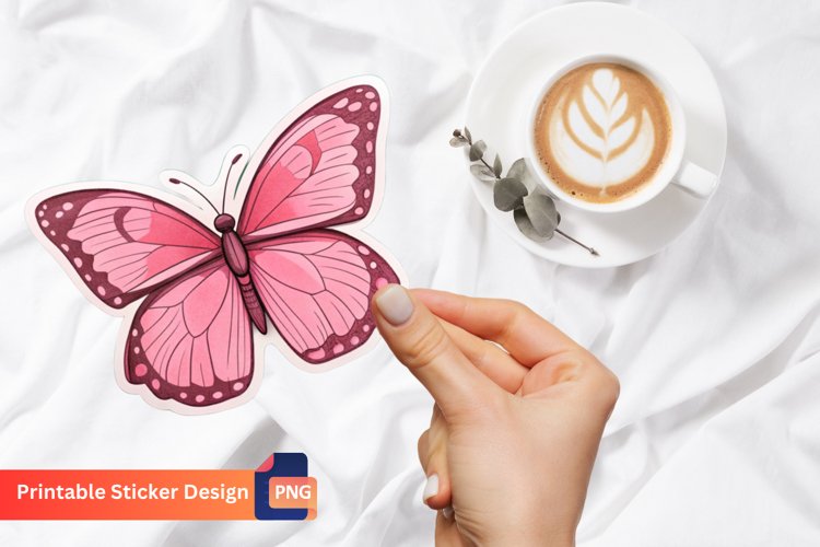 Cute Butterfly Clipart Image 9